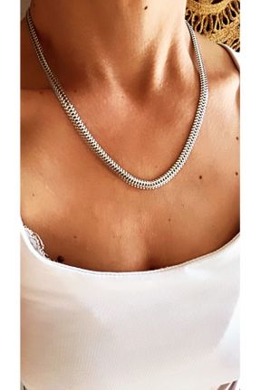 گردنبند جواهر زنانه فلزی کد 370551526
