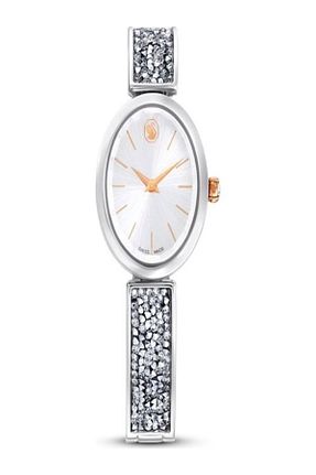 ساعت مچی طوسی زنانه 26-30 میلی متر Swarovski - کد 836777358