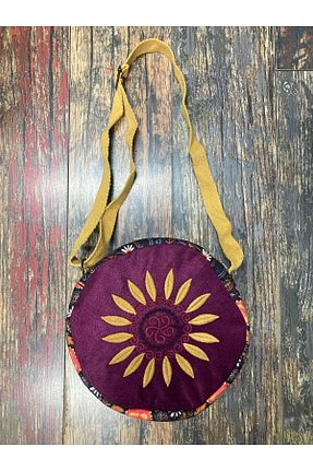 کیف دوشی صورتی زنانه پنبه پلی استر Street Bag - کد 806626457