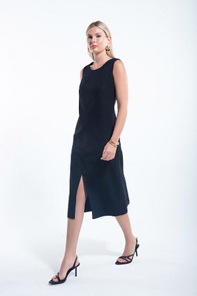 لباس مشکی زنانه بافتنی Butik - کد 836903892