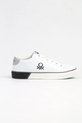 کفش کژوال سفید مردانه پاشنه کوتاه ( 4 - 1 cm ) پاشنه ساده کد 804085259