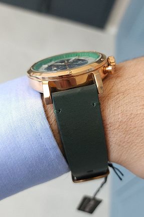 ساعت مچی سبز مردانه 45 میلی متر Daniel Klein - کد 746827009