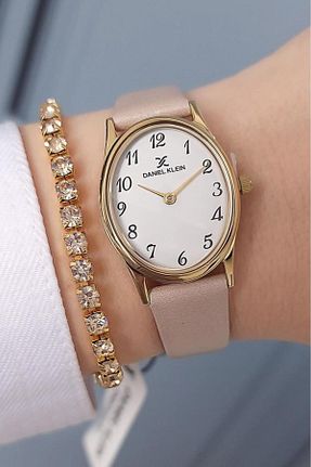 ساعت مچی بژ زنانه 20-25 میلی متر Daniel Klein - کد 812114989