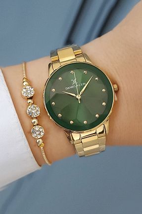 ساعت مچی سبز زنانه 31-35 میلی متر Daniel Klein - کد 730951585