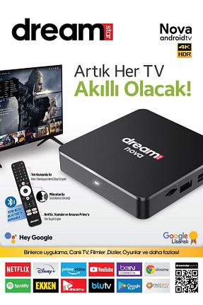 مدیا پلیر مشکی 4K Dreamstar - کد 775747598