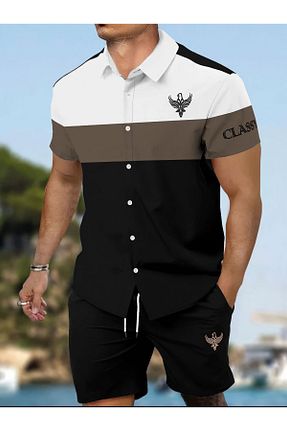 ست کرمکن اسپرت مشکی مردانه پنبه ای CLASSY.MODA - کد 836746512