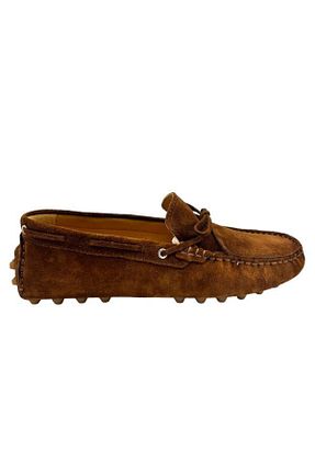 کفش لوفر قهوه ای مردانه چرم خالص Kemal Tanca - کد 836766858