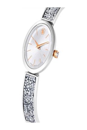 ساعت مچی طوسی زنانه 26-30 میلی متر Swarovski - کد 836777358