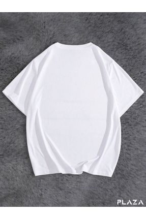 تی شرت مشکی زنانه اورسایز یقه گرد پنبه (نخی) 2