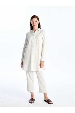 لباس بژ زنانه پلی استر LC Waikiki - کد 836860791