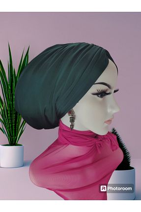 کلاه شنای حجاب سبز زنانه Balbaytesettur - کد 836898007