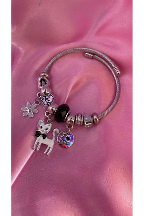 دستبند جواهر زنانه فولاد ( استیل ) کد 829184141