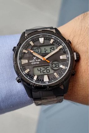ساعت مچی مشکی مردانه 45 میلی متر Daniel Klein - کد 799515071