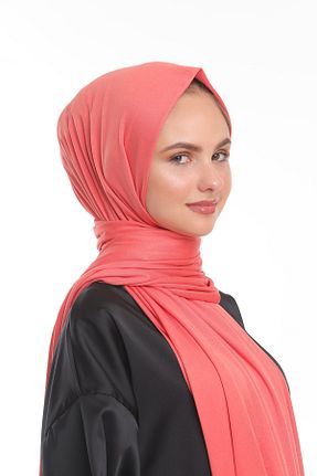 شال نارنجی زنانه ویسکون 19V69 ITALIA - کد 120192138