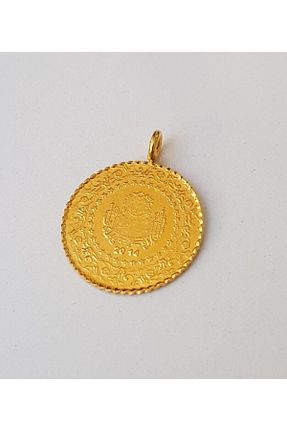 گردنبند جواهر طلائی زنانه روکش طلا TURKUAZ - کد 42089982