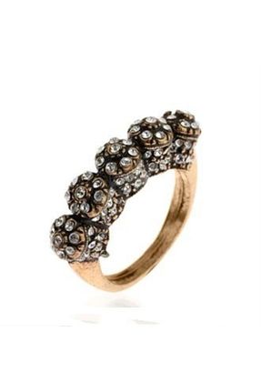انگشتر جواهر طلائی زنانه Aşina Gümüş - کد 82658489