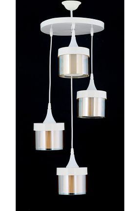 لوستر سفید فلزی ŞL Şef Light - کد 120987190