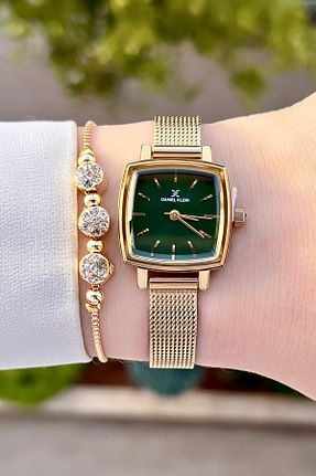 ساعت مچی طلائی زنانه 26-30 میلی متر Daniel Klein - کد 836924827