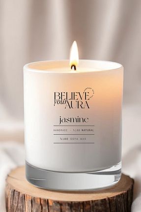 شمع سفید 1 پارچه Believe Your Aura - کد 836901722