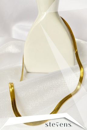 دستبند استیل طلائی زنانه فولاد ( استیل ) کد 767085614