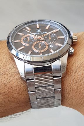 ساعت مچی متالیک مردانه 45 میلی متر Daniel Klein - کد 218356079