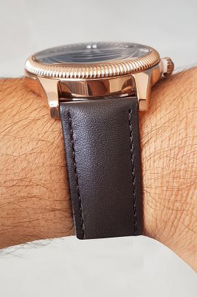 ساعت مچی قهوه ای مردانه 44 میلی متر Daniel Klein - کد 345240838