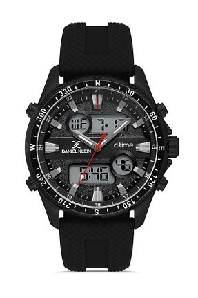 ساعت مچی مشکی مردانه 45 میلی متر Daniel Klein - کد 697365654