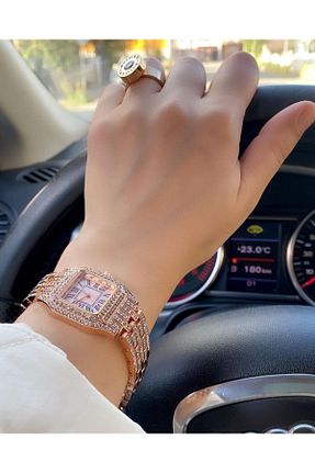 ساعت مچی مشکی زنانه 40 میلی متر ÇENÇEN - کد 280780325