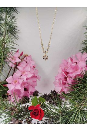 گردنبند استیل ( فولاد ) طلائی زنانه استیل (فولاد) Wibex accessory - کد 837035714