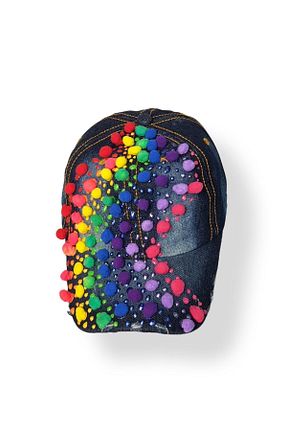 کلاه آبی زنانه پنبه ای Senbeno Design - کد 698214082