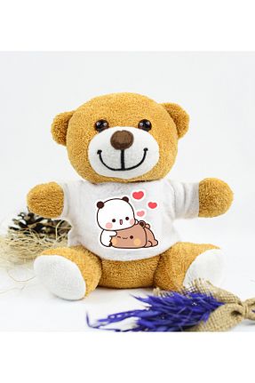 اسباب بازی مخملی قهوه ای زنانه 25 cm Princess Bear - کد 837057640
