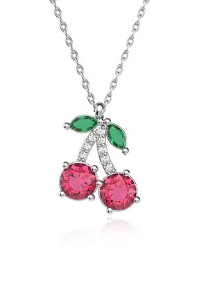 گردنبند نقره سفید زنانه 925 عیار vogutima jewelery&silver by timuçin mavili - کد 703461668