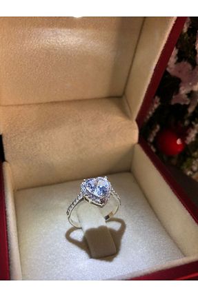 انگشتر نقره زنانه کریستال vogutima - کد 798084262
