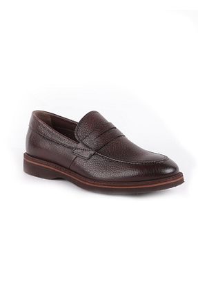 کفش لوفر قهوه ای مردانه پاشنه کوتاه (1 - 4 سانتی متر) Libero - کد 665133017