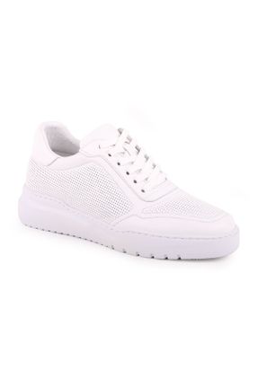 کفش کژوال سفید مردانه پاشنه کوتاه ( 4 - 1 cm ) پاشنه ساده کد 830086841
