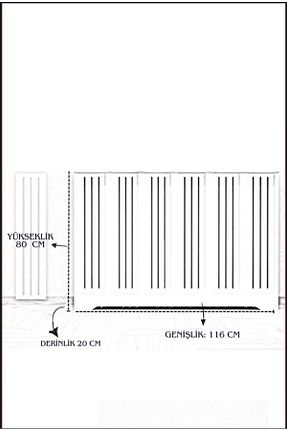  سفید 80 cm 116 cm کد 814575436