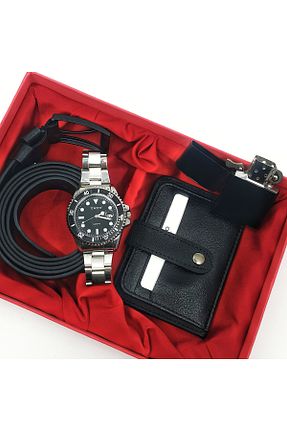 ست ساعت مچی متالیک مردانه استل (فولاد) Time İst - کد 837027864