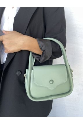 کیف دوشی سبز زنانه چرم مصنوعی کد 773037560