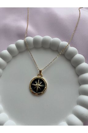 گردنبند جواهر مشکی زنانه ریخته گری Alexis Carrel - کد 837046668
