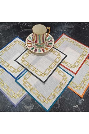سرویس آمریکائی رنگی مربع LASETU - کد 806164120