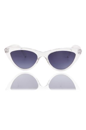 عینک آفتابی مشکی زنانه 54 UV400 آستات سایه روشن گربه ای کد 101279070