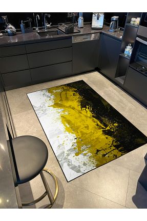 فرش رنگی قابل شستشو Rugs Modern Halı - کد 837150784