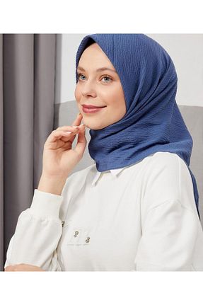 روسری آبی پنبه ای Dilorans - کد 816003080