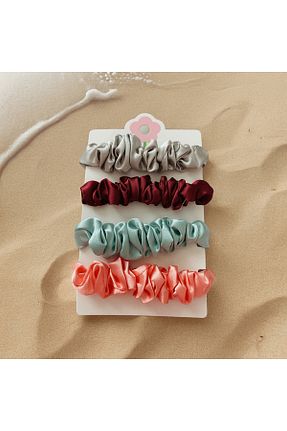 گیره سر زرشکی زنانه ساتن AYMETA - کد 837173464