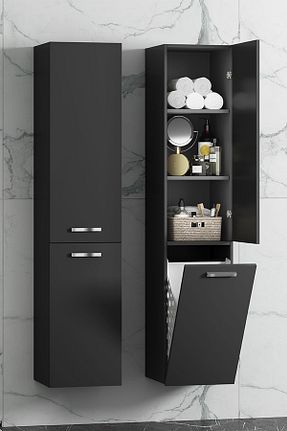 قفسه حمام طوسی MDF ÖZCEDEN - کد 257695729
