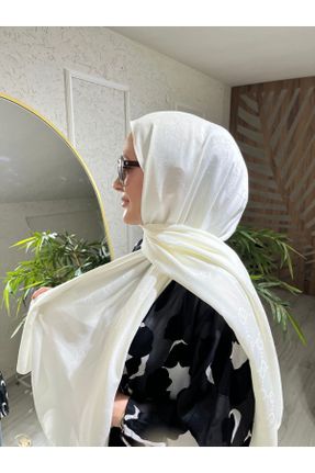 شال بژ زنانه پنبه (نخی) کد 829399210