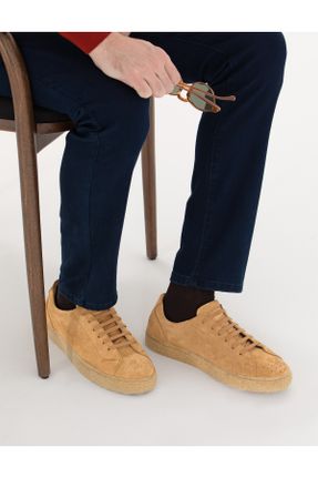 کفش کژوال قهوه ای مردانه پاشنه کوتاه ( 4 - 1 cm ) پاشنه ساده کد 833170980