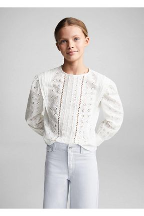 شلوار جین آبی بچه گانه رگولار MANGO Kids - کد 820431290