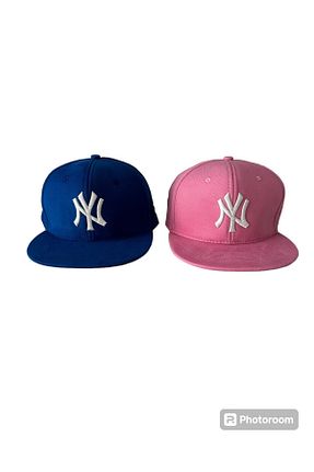 کلاه آبی زنانه پنبه ای w white stars sports & wear - کد 837069951