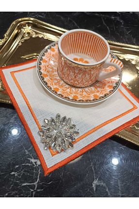 سرویس آمریکائی نارنجی مربع LASETU - کد 808533894